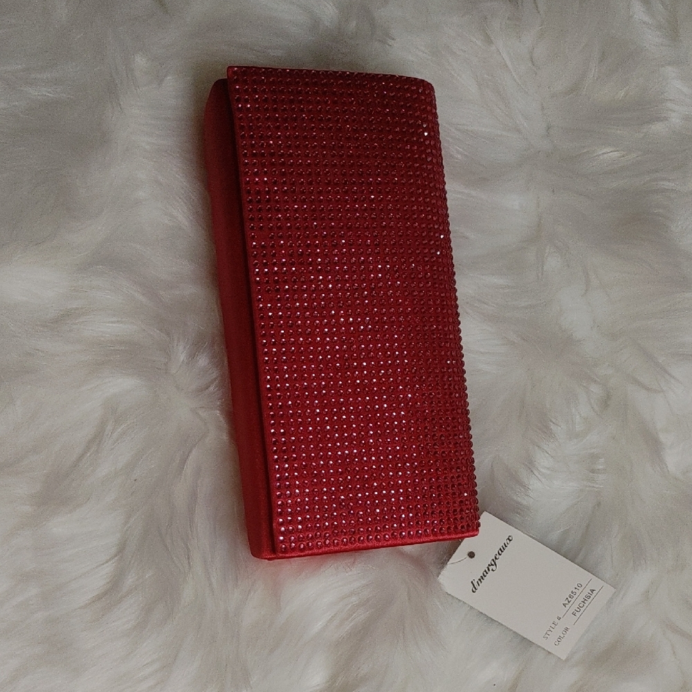 "Pretty In Pink" Rhinestone Clutch